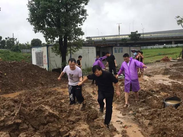 微信图片_20170702100148 艺术家放下画笔，扛起沙袋，李自健美术馆抗洪抢险工作全面展开！